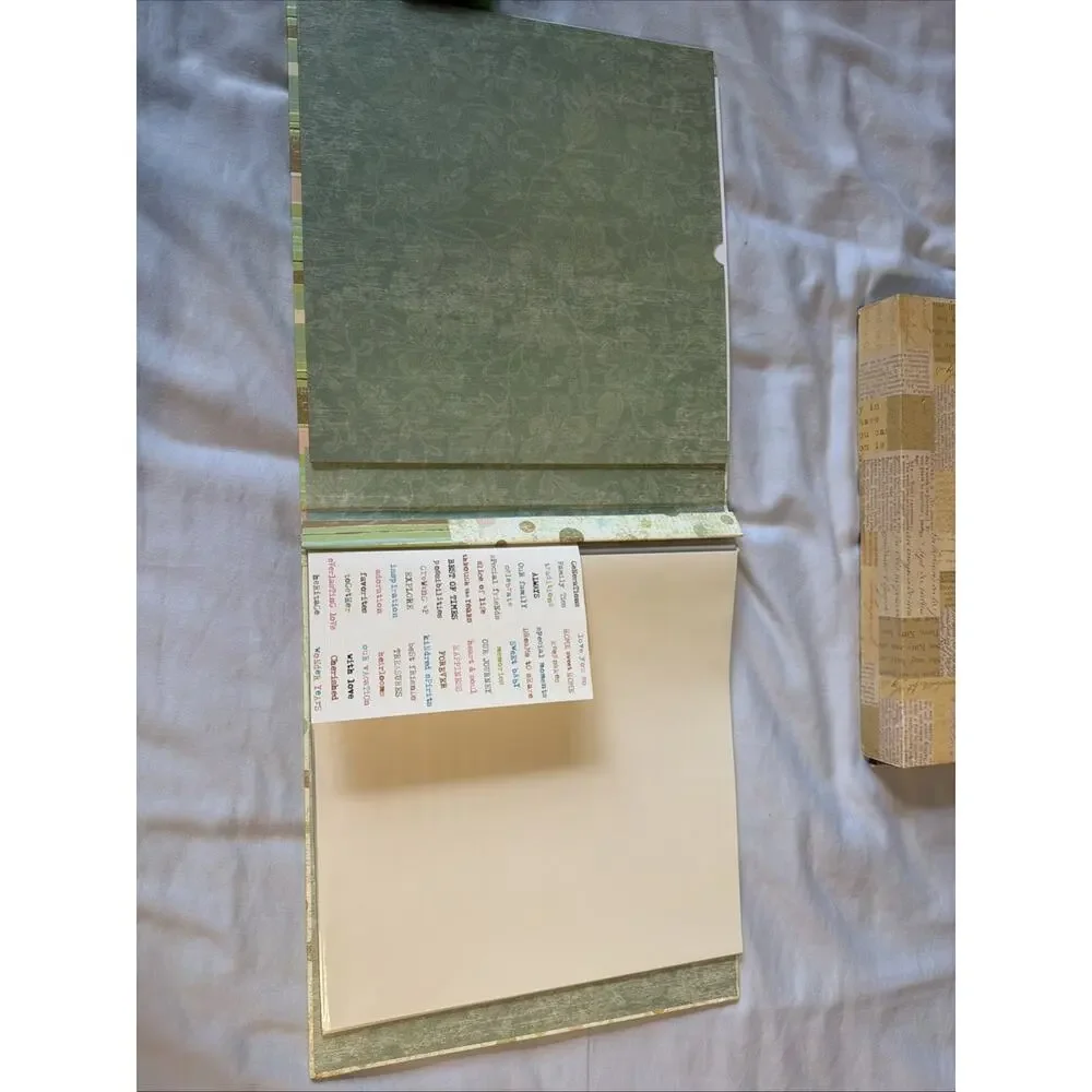 K & Company 12x12 scrapbook pages 20 Post Bound top loading pages Studio K